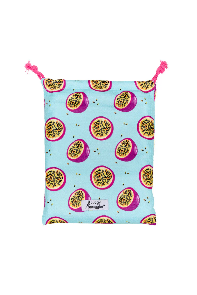 Double Sided Towel in Passionfruit | Large Logo - Image 2