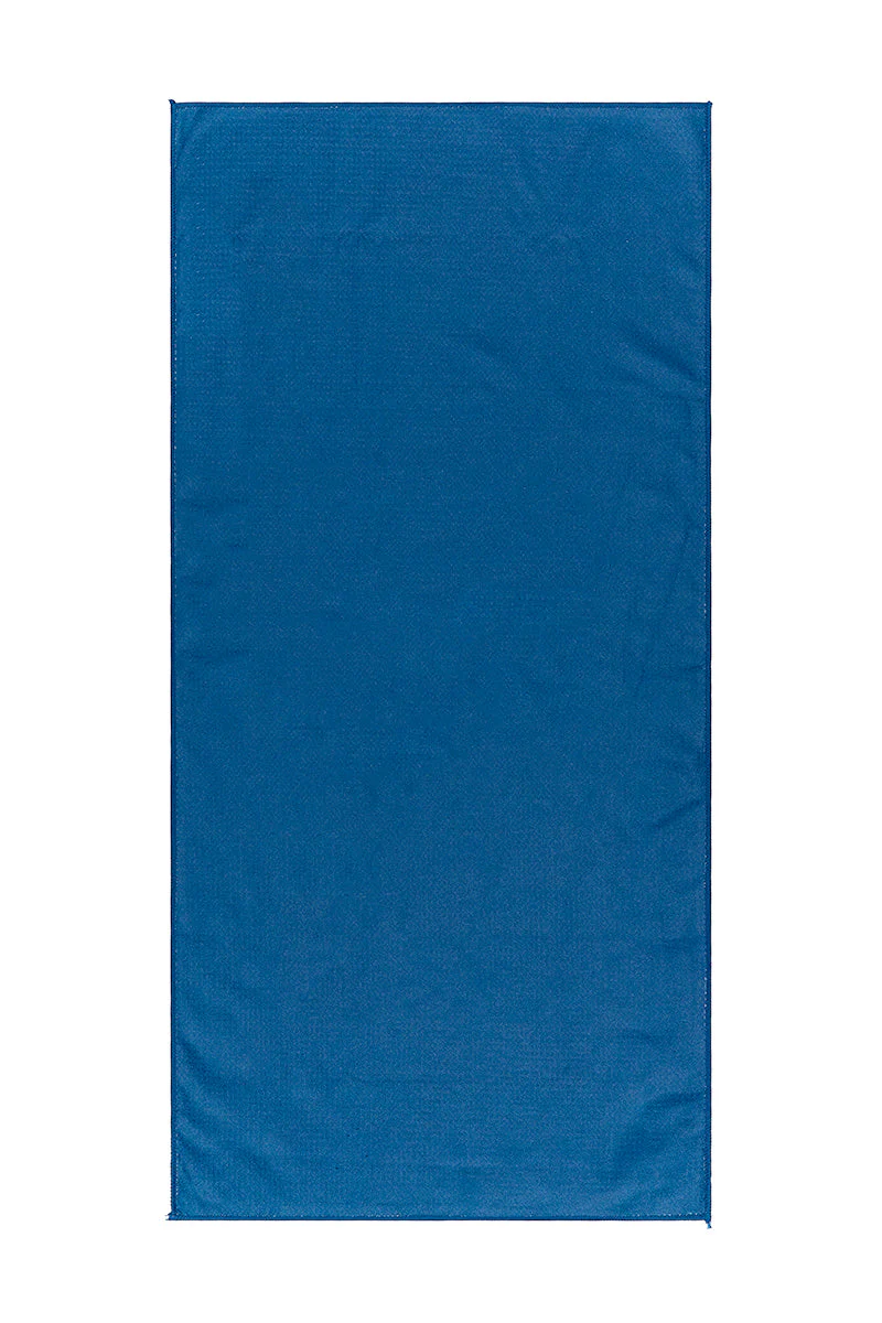 Double Sided Towel in Flamingo | Small Logo - Image 2