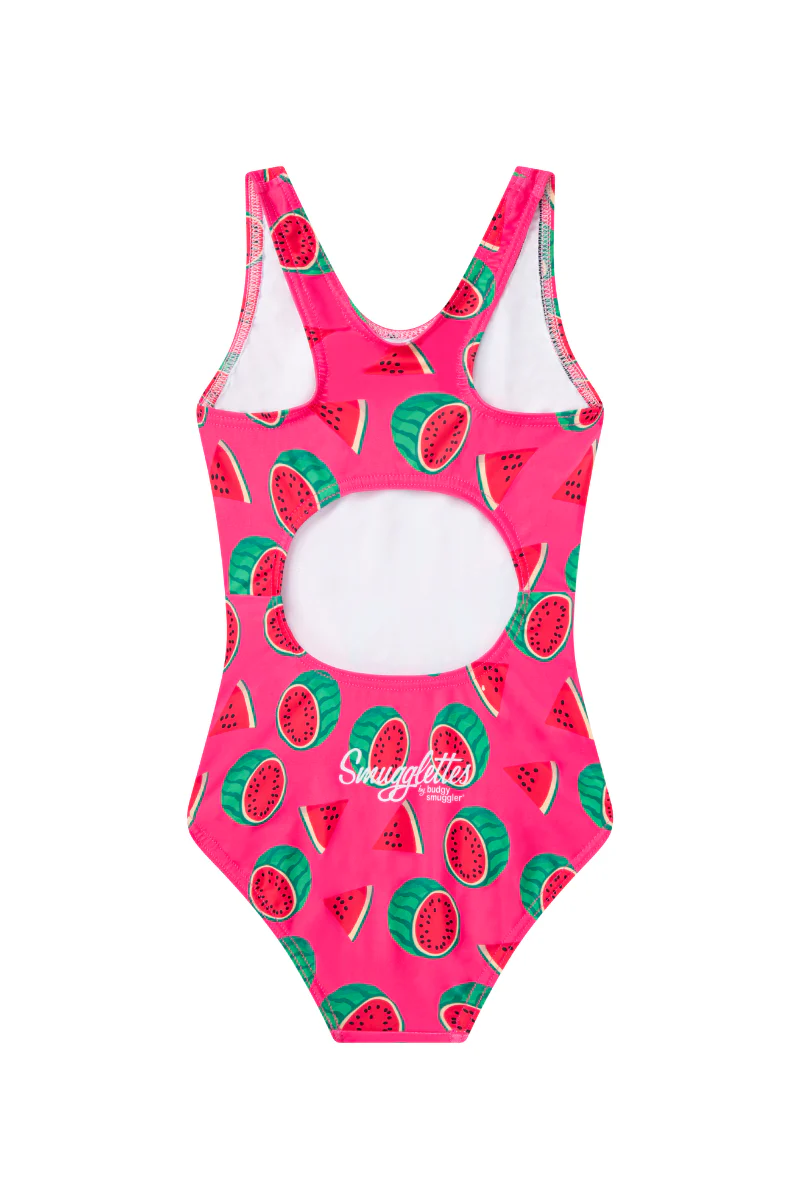 Girls One Piece in Watermelon Sugar Thighs - Image 2
