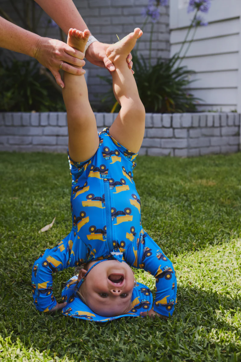 Kids Onesie Swim Bundle in Little Dumpers UPF 50+ - Image 2