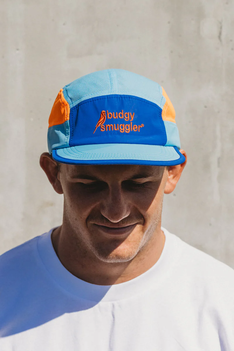 Running Cap in Blue and Blue - Image 2