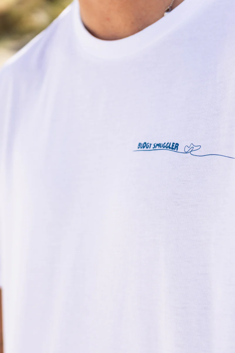 White Tee with Movement is Medicine - Image 2