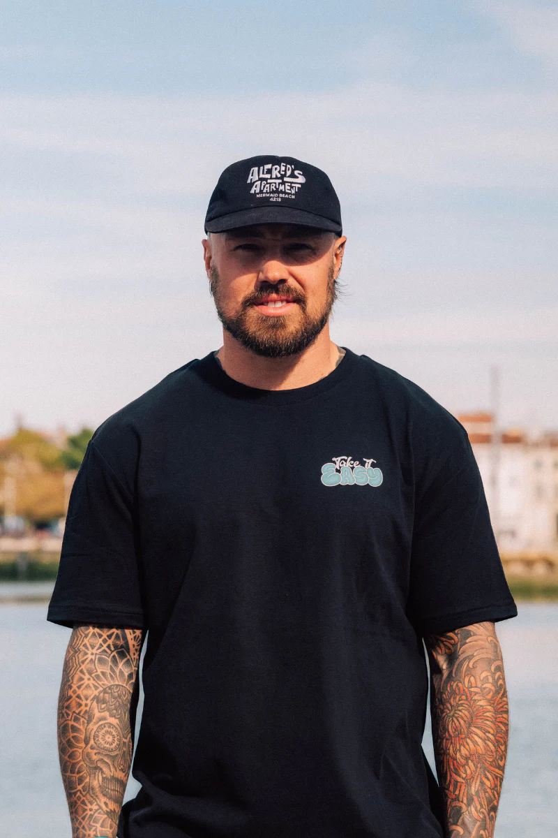 Black Tee with Jack Nowell 'Take it Easy' - Image 2