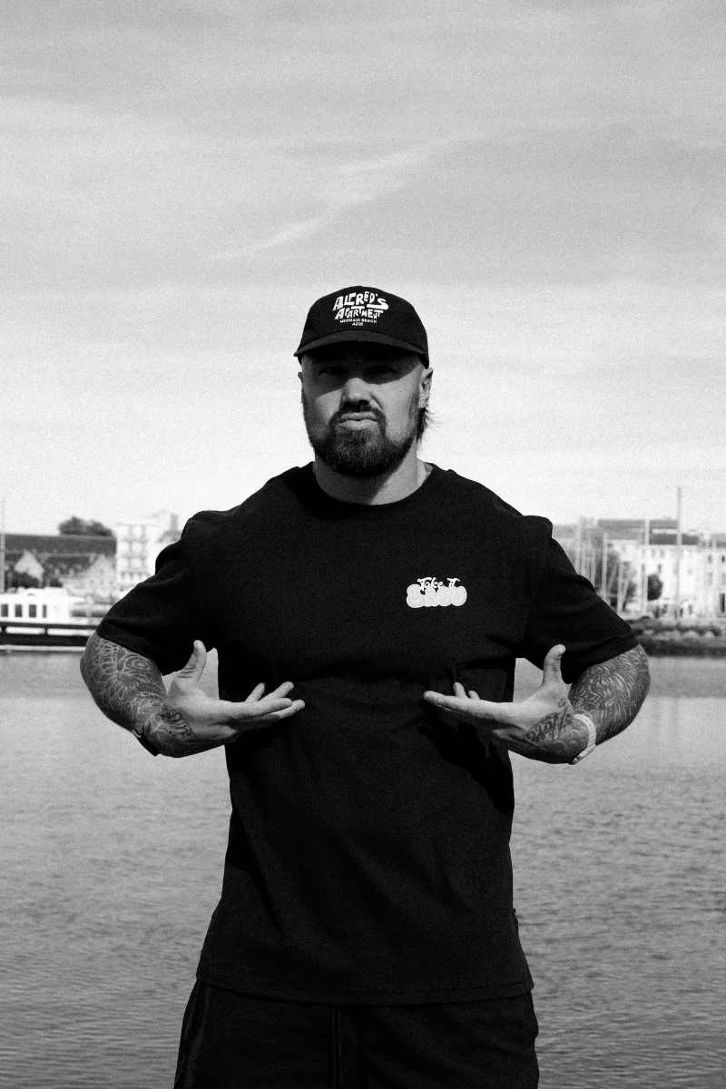 Black Tee with Jack Nowell 'Take it Easy' - Image 5